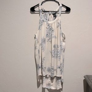 PRICE DROP! Torrid pale pink floral halter top size 2